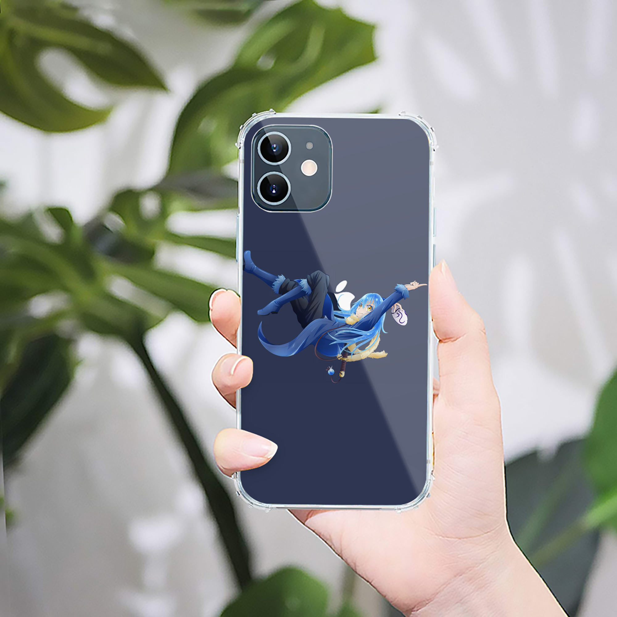 （画像用） 転スラ Regarding Reincarnated to Slime 【iPhone 12シリーズ対応】透明スマホケース（クリアソフトケース）